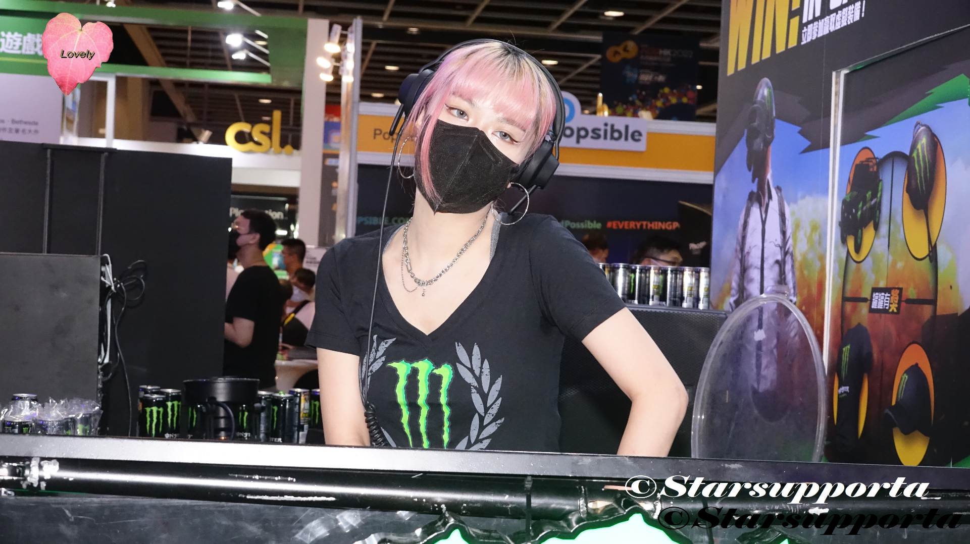 20220730 香港動漫電玩節 - Monster Energy: DJ @ 香港會議展覽中心